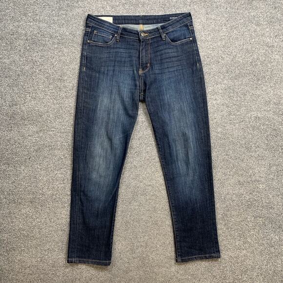 Dish Jeans Womens 30 Performance Denim Straight And Narrow Mid Rise 5 Pocket - Picture 2 of 12